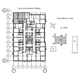 Квартира 61,1 м², 2-комнатная - изображение 2