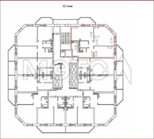 70,5 м², 3-комнатная квартира 19 350 000 ₽ - изображение 50