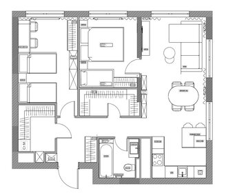 Квартира 67 м², 2-комнатная - изображение 2