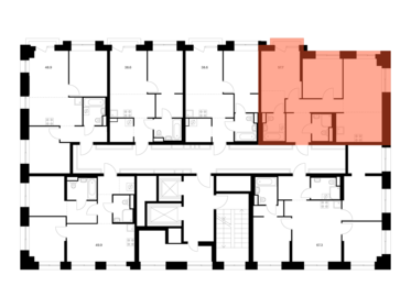 Квартира 57,7 м², 2-комнатная - изображение 2