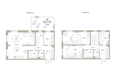 Квартира 104,2 м², 2-комнатная - изображение 1