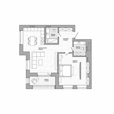 Квартира 97,5 м², 3-комнатная - изображение 2