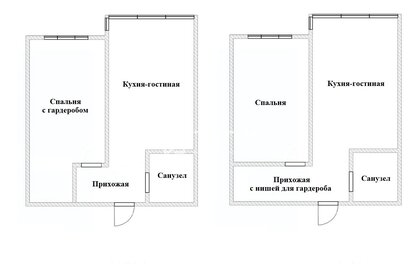 Квартира 46,4 м², 2-комнатная - изображение 1