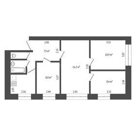 Квартира 60 м², 4-комнатная - изображение 1