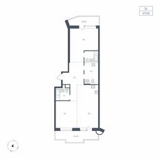 Квартира 105,9 м², 2-комнатная - изображение 3
