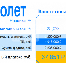 Квартира 37,9 м², 1-комнатная - изображение 3