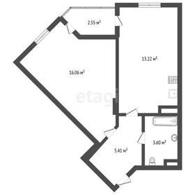 Квартира 39,6 м², 1-комнатная - изображение 1