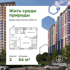 Квартира 54 м², 2-комнатная - изображение 1