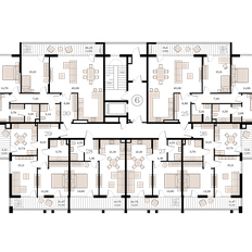 Квартира 61,6 м², 2-комнатная - изображение 3