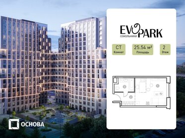 Квартира 25,5 м², студия - изображение 1