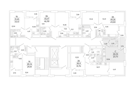 Квартира 23,7 м², студия - изображение 2