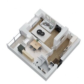 Квартира 36,9 м², 1-комнатная - изображение 3