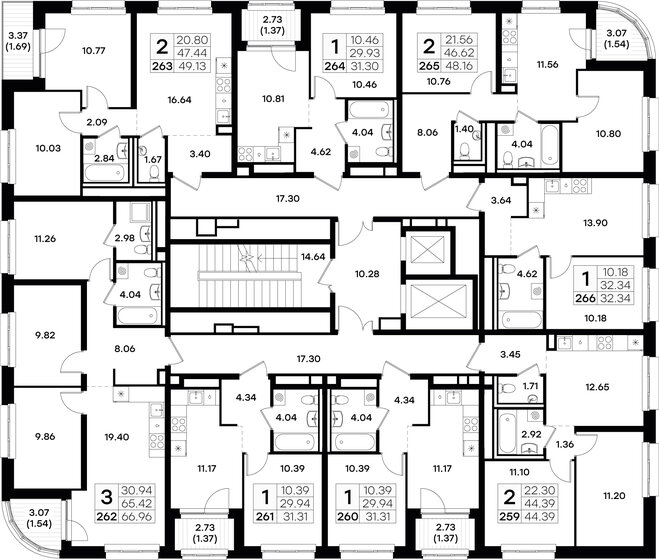 35,8 м², 1-комнатная квартира 4 690 000 ₽ - изображение 60