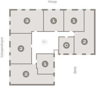 Квартира 73,5 м², 2-комнатная - изображение 2