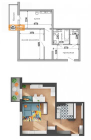 Квартира 64,2 м², 2-комнатная - изображение 1