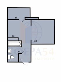 Квартира 28 м², студия - изображение 1