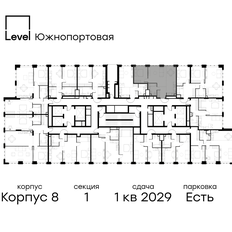Квартира 49,4 м², 2-комнатная - изображение 2