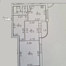 Квартира 57,4 м², 2-комнатная - изображение 2