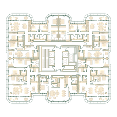 Квартира 125,3 м², 3-комнатная - изображение 3