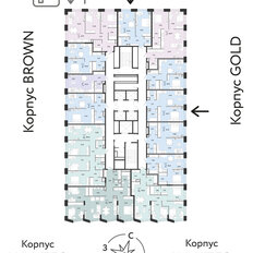 Квартира 64,7 м², 3-комнатная - изображение 2