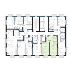 Квартира 42,3 м², 2-комнатная - изображение 2