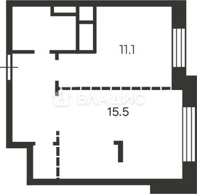 Квартира 37,5 м², 1-комнатная - изображение 1