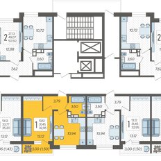 Квартира 33 м², 1-комнатная - изображение 2