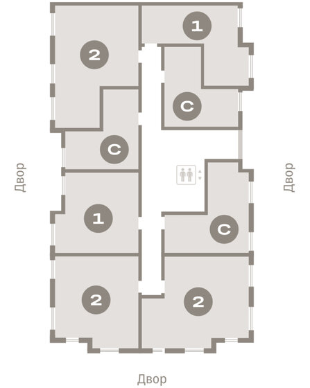 12,5 м², комната 900 000 ₽ - изображение 71