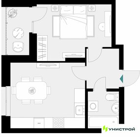 Квартира 40 м², 1-комнатная - изображение 1