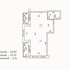 Квартира 70,4 м², 2-комнатная - изображение 4