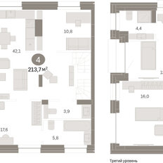 Квартира 213,7 м², 4-комнатная - изображение 3