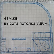 Квартира 43 м², студия - изображение 2