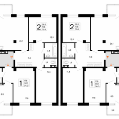Квартира 34 м², 1-комнатная - изображение 3