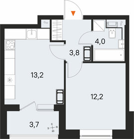Квартира 35,1 м², 1-комнатная - изображение 1