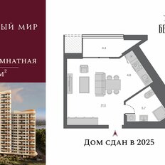 Квартира 32,1 м², студия - изображение 3