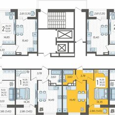 Квартира 37,7 м², 1-комнатная - изображение 2