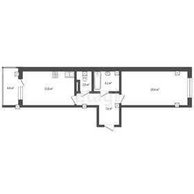 Квартира 48,1 м², 1-комнатная - изображение 1