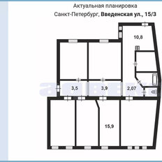 15,9 м², комната - изображение 2