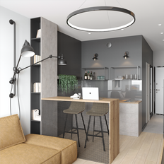 Квартира 47 м², 1-комнатная - изображение 4