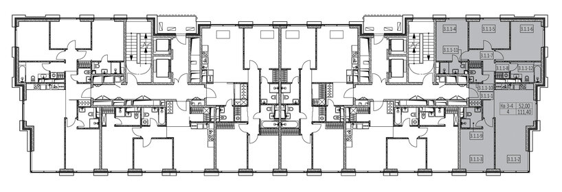 Квартира 111,5 м², 4-комнатная - изображение 2