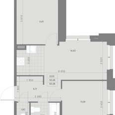 Квартира 50,3 м², 2-комнатная - изображение 3