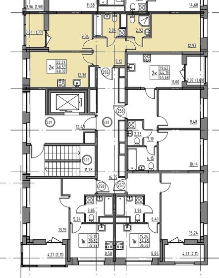 48,6 м², 2-комнатная квартира 7 022 700 ₽ - изображение 32