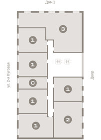 Квартира 129,4 м², 3-комнатная - изображение 2