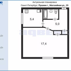 Квартира 31,4 м², 1-комнатная - изображение 3