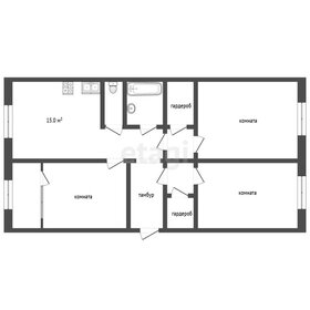 Квартира 77,3 м², 3-комнатная - изображение 1