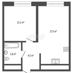 Квартира 37 м², 1-комнатная - изображение 1
