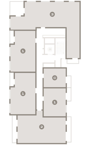 40,1 м², 1-комнатная квартира 4 415 400 ₽ - изображение 13
