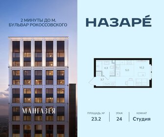 Квартира 23,2 м², студия - изображение 1