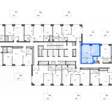 Квартира 32,9 м², 2-комнатная - изображение 3