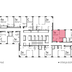 Квартира 37,3 м², 1-комнатная - изображение 2